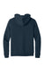 Tentree TTCM4367 Mens Organic Cotton Fleece Full Zip Hooded Sweatshirt Hoodie Dress Blue Flat Back