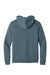Tentree TTCM4367 Mens Organic Cotton Fleece Full Zip Hooded Sweatshirt Hoodie Vintage Blue Flat Back