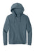 Tentree TTCM4367 Mens Organic Cotton Fleece Full Zip Hooded Sweatshirt Hoodie Vintage Blue Flat Front