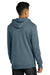 Tentree TTCM4367 Mens Organic Cotton Fleece Full Zip Hooded Sweatshirt Hoodie Vintage Blue Model Back