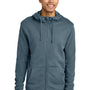 Tentree Mens Organic Cotton Fleece Full Zip Hooded Sweatshirt Hoodie - Vintage Blue - COMING SOON