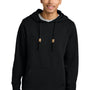 Tentree Mens Space Dye Fleece Hooded Sweatshirt Hoodie - Meteorite Black - COMING SOON