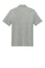 Tentree TTCM5660 Mens TreeBlend Short Sleeve Polo Shirt Heather High Rise Grey Flat Back