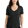 Tentree Womens TreeBlend Short Sleeve V-Neck T-Shirt - Heather Meteorite Black - COMING SOON