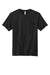 Volunteer Knitwear VL100P Mens USA Made All American Short Sleeve Crewneck T-Shirt w/ Pocket Deep Black Flat Front