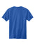 Volunteer Knitwear VL100P Mens USA Made All American Short Sleeve Crewneck T-Shirt w/ Pocket True Royal Blue Flat Back
