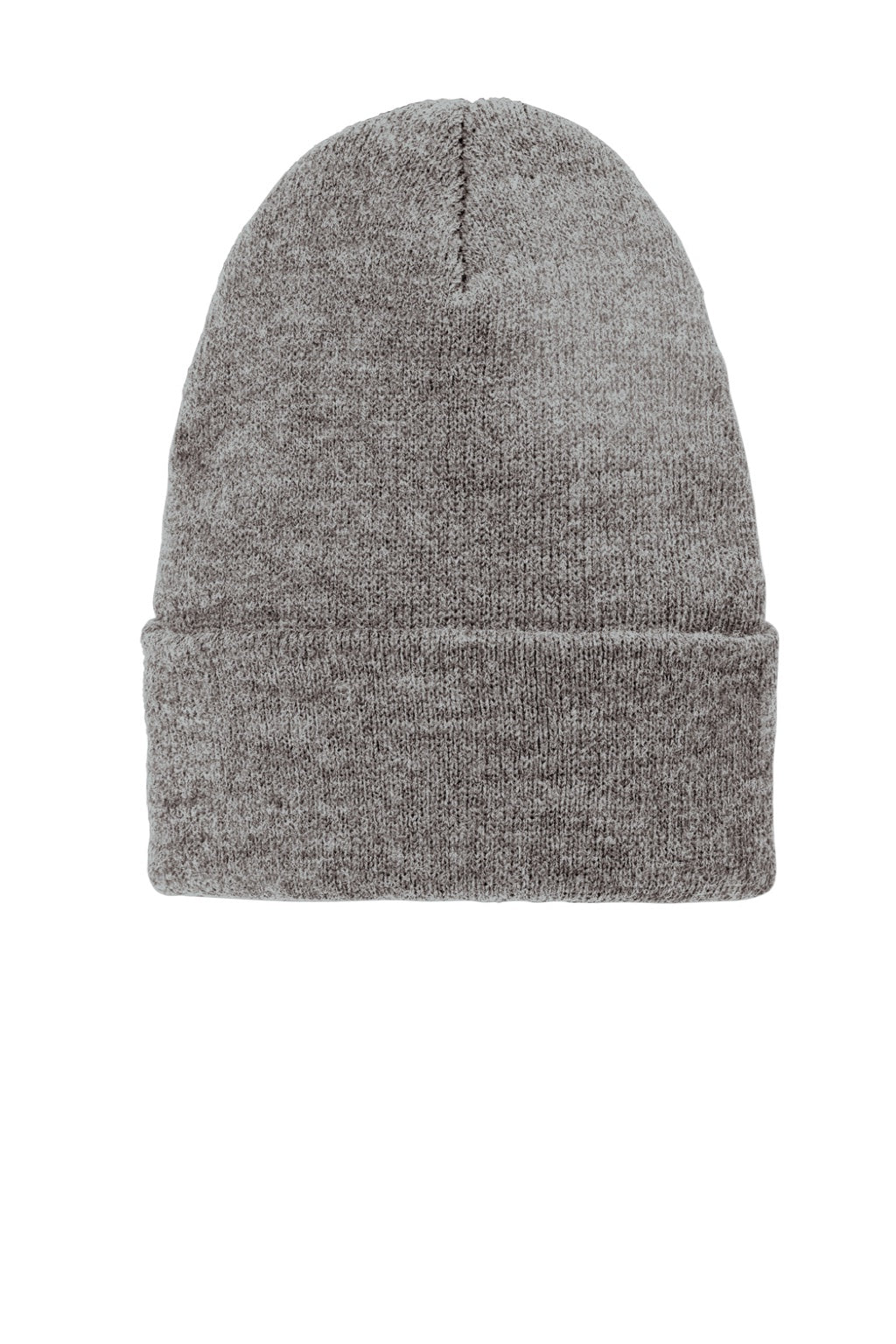 Volunteer Knitwear Hats VL10 Unisex USA Made Chore Beanie Heather Light Grey Flat Front