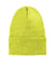 Volunteer Knitwear Hats VL10 Unisex USA Made Chore Beanie Neon Yellow Flat Front