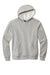 Volunteer Knitwear VL130H Mens USA Made Chore Fleece Hooded Sweatshirt Hoodie w/ Pouch Pocket Heather Grey Flat Front