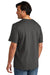 Volunteer Knitwear VL60 Mens USA Made Chore Short Sleeve Crewneck T-Shirt Steel Grey Model Back