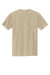 Volunteer Knitwear VL60 Mens USA Made Chore Short Sleeve Crewneck T-Shirt Sand Dune Flat Back
