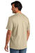 Volunteer Knitwear VL60 Mens USA Made Chore Short Sleeve Crewneck T-Shirt Sand Dune Model Back
