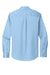 Port Authority W808 Mens SuperPro Wrinkle Resistant React Long Sleeve Button Down Shirt w/ Pocket Cloud Blue Flat Back