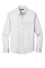 Port Authority W808 Mens SuperPro Wrinkle Resistant React Long Sleeve Button Down Shirt w/ Pocket White Flat Front