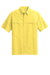 Port Authority W961 Mens Daybreak Moisture Wicking Short Sleeve Button Down Shirt w/ Double Pockets Yellow Flat Front