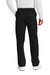 Wonderwink WW3150/WW3150S/WW3150T Unisex WorkFlex Cargo Pants w/ Pockets Black Model Back