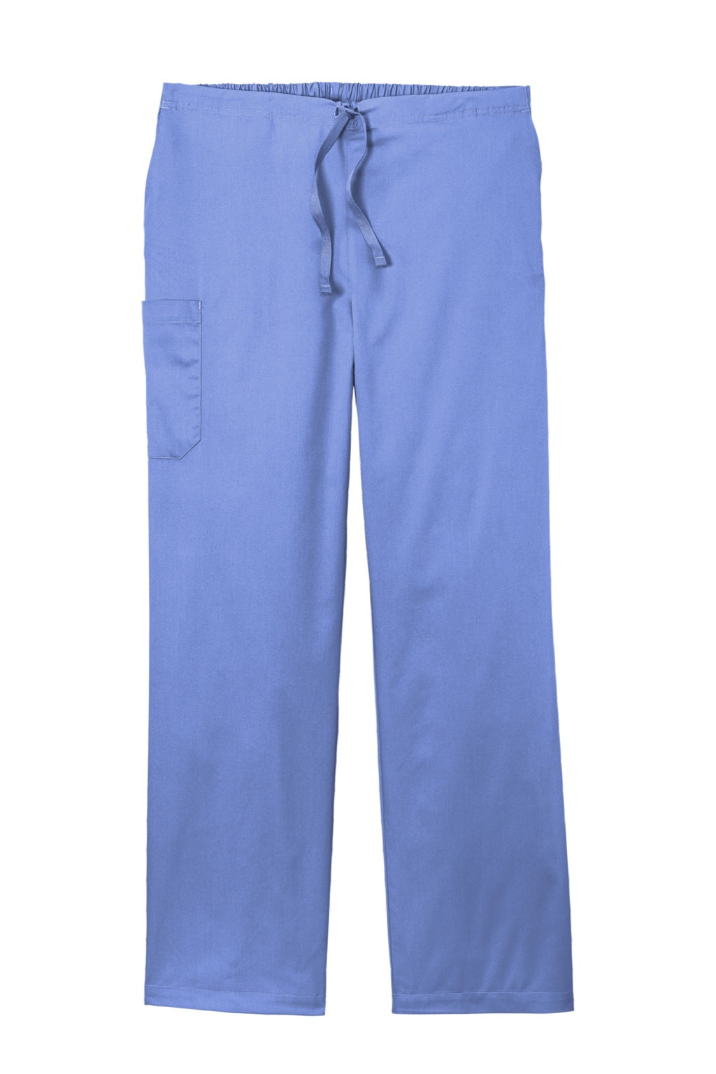 Wonderwink WW3150/WW3150S/WW3150T Unisex WorkFlex Cargo Pants w/ Pockets Ceil Blue Flat Front