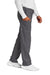 Wonderwink WW3150/WW3150S/WW3150T Unisex WorkFlex Cargo Pants w/ Pockets Pewter Grey Model Side