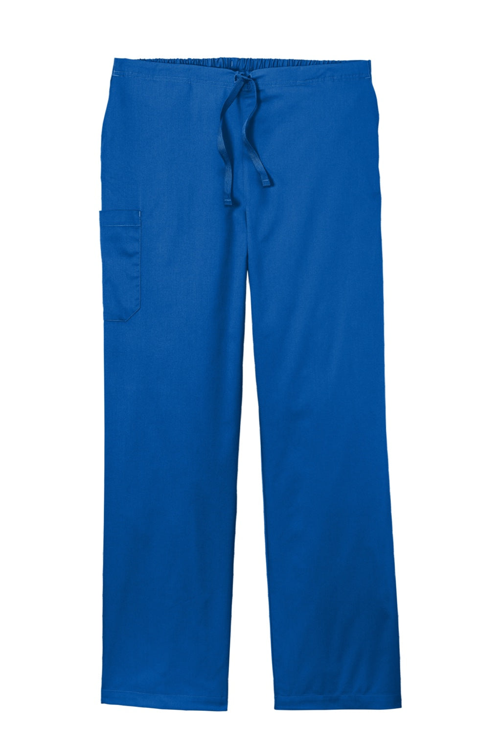 Wonderwink WW3150/WW3150S/WW3150T Unisex WorkFlex Cargo Pants w/ Pockets Royal Blue Flat Front