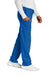 Wonderwink WW3150/WW3150S/WW3150T Unisex WorkFlex Cargo Pants w/ Pockets Royal Blue Model Side
