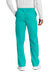 Wonderwink WW3150/WW3150S/WW3150T Unisex WorkFlex Cargo Pants w/ Pockets Teal Blue Model Back
