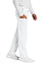 Wonderwink WW3150/WW3150S/WW3150T Unisex WorkFlex Cargo Pants w/ Pockets White Model Side
