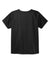 Wonderwink WW3160 Unisex WorkFlex Short Sleeve V-Neck Shirt w/ Pocket Black Flat Back