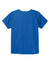 Wonderwink WW3160 Unisex WorkFlex Short Sleeve V-Neck Shirt w/ Pocket Royal Blue Flat Back
