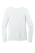 Wonderwink WW4029 Womens Long Sleeve Crewneck Layer T-Shirt White Flat Back