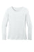 Wonderwink WW4029 Womens Long Sleeve Crewneck Layer T-Shirt White Flat Front