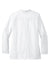 Wonderwink WW4072 Womens Consultation Lab Coat w/ Pockets White Flat Back