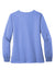 Wonderwink WW4088 Womens Premiere Flex Full Zip Scrub Jacket w/ Pockets Ceil Blue Flat Back