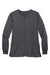 Wonderwink WW4088 Womens Premiere Flex Full Zip Scrub Jacket w/ Pockets Pewter Grey Flat Front