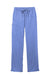 Wonderwink WW4158 Womens Premiere Flex Cargo Pants w/ Pockets Ceil Blue Flat Front