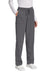 Wonderwink WW4158 Womens Premiere Flex Cargo Pants w/ Pockets Pewter Grey Model 3Q