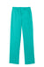 Wonderwink WW4158 Womens Premiere Flex Cargo Pants w/ Pockets Teal Blue Flat Back
