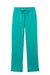 Wonderwink WW4158 Womens Premiere Flex Cargo Pants w/ Pockets Teal Blue Flat Front