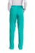 Wonderwink WW4158 Womens Premiere Flex Cargo Pants w/ Pockets Teal Blue Model Back