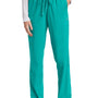 Wonderwink Womens Premiere Flex Cargo Pants w/ Pockets - Teal Blue