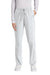 Wonderwink WW4158 Womens Premiere Flex Cargo Pants w/ Pockets White Model Front