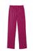 Wonderwink WW4158 Womens Premiere Flex Cargo Pants w/ Pockets Wine Flat Back