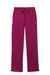 Wonderwink WW4158 Womens Premiere Flex Cargo Pants w/ Pockets Wine Flat Front