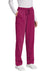 Wonderwink WW4158 Womens Premiere Flex Cargo Pants w/ Pockets Wine Model 3Q