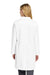 WonderWink WW4172 Womens Long Lab Coat White Model Back
