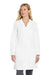 WonderWink WW4172 Womens Long Lab Coat White Model Front