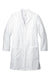 WonderWink WW4172 Womens Long Lab Coat White Flat Front