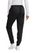 Wonderwink WW4258 Womens Premiere Flex Jogger Pants w/ Pockets Black Model Back