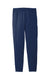 Wonderwink WW4258 Womens Premiere Flex Jogger Pants w/ Pockets Navy Blue Flat Back