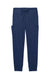 Wonderwink WW4258 Womens Premiere Flex Jogger Pants w/ Pockets Navy Blue Flat Front