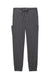 Wonderwink WW4258 Womens Premiere Flex Jogger Pants w/ Pockets Pewter Grey Flat Front